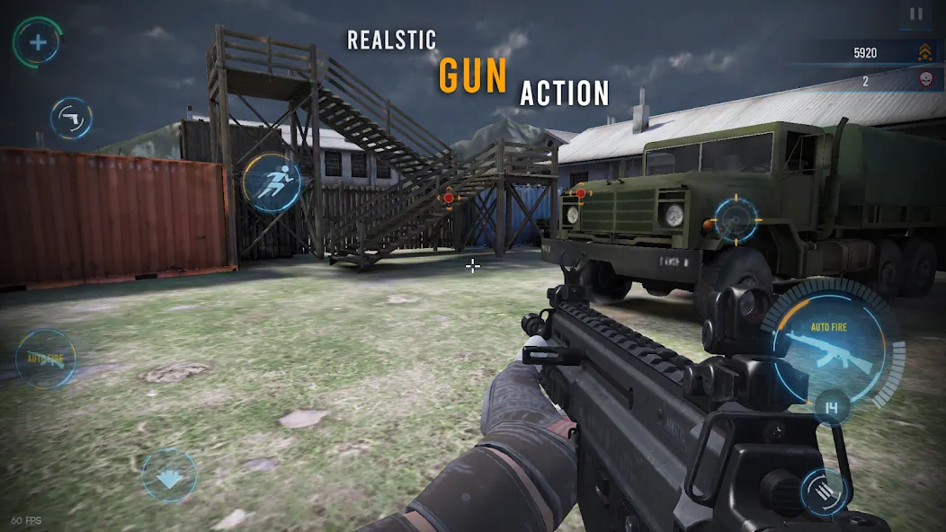 Black Commando : War Game (Блэк Коммандо) [МОД Premium] APK Android Screenshot 1