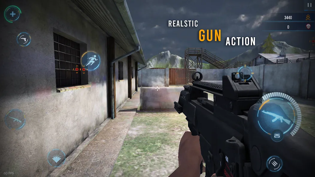 Black Commando : War Game (Блэк Коммандо) [МОД Premium] APK Android Screenshot 2