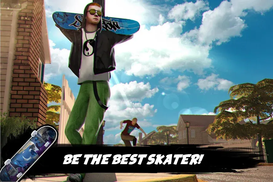 True Skateboarding Ride Style [МОД Бесконечные монеты] APK Android Screenshot 2