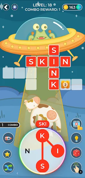 Word Game. Crossword Search Pu [МОД Unlocked] APK Android Screenshot 3