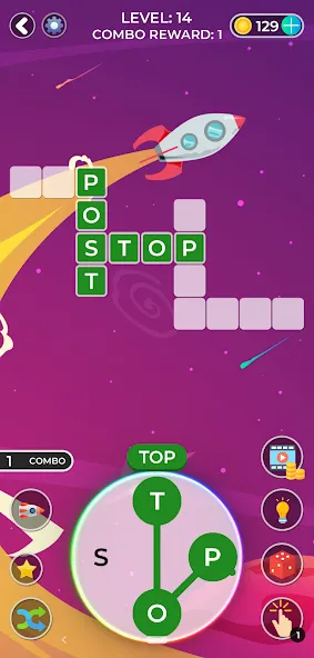 Word Game. Crossword Search Pu [МОД Unlocked] APK Android Screenshot 4