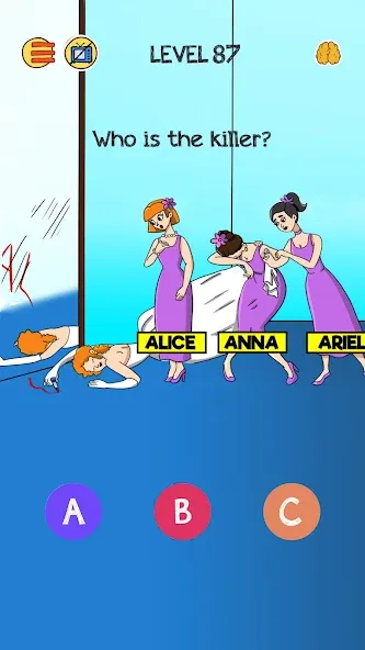 Brain Who? Tricky Riddle Tests (Брейндом 2) [МОД Все открыто] APK Android Screenshot 2