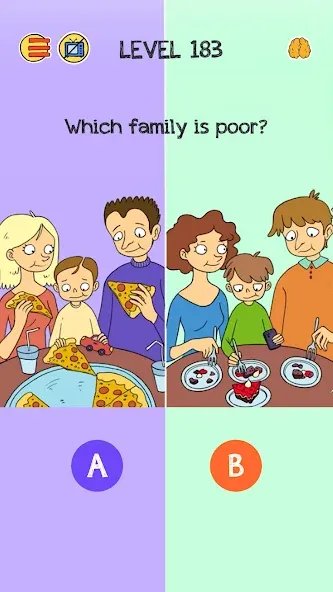 Brain Who? Tricky Riddle Tests (Брейндом 2) [МОД Все открыто] APK Android Screenshot 3