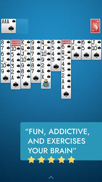 Spider Solitaire [МОД Все открыто] APK Android Screenshot 2