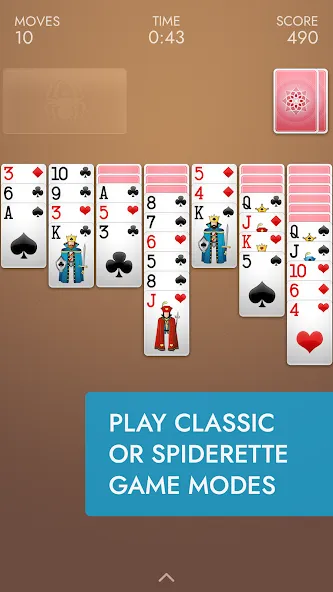 Spider Solitaire [МОД Все открыто] APK Android Screenshot 5