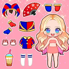 Doll Dress Up: Makeup Games (Долл Дресс Ап) [МОД Все открыто] APK Android