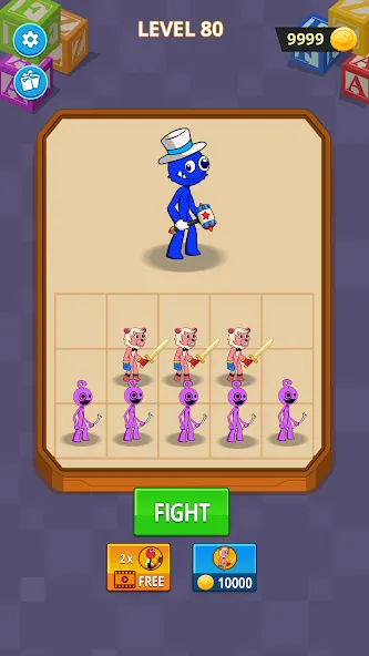 Merge Monster Friends (Мердж Рейнбоу Френд) [МОД Premium] APK Android Screenshot 1