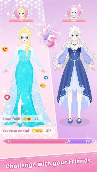 Princess Dress Up - Sweet Doll (Принцесса нарядиться) [МОД Premium] APK Android Screenshot 5