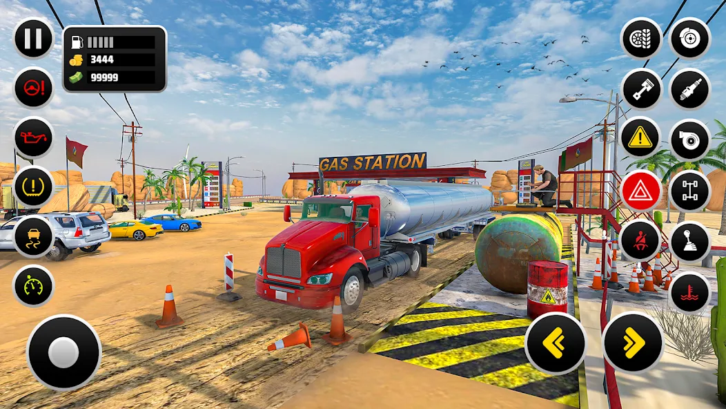 Gas Station Simulator Games [МОД Unlocked] APK Android Screenshot 1