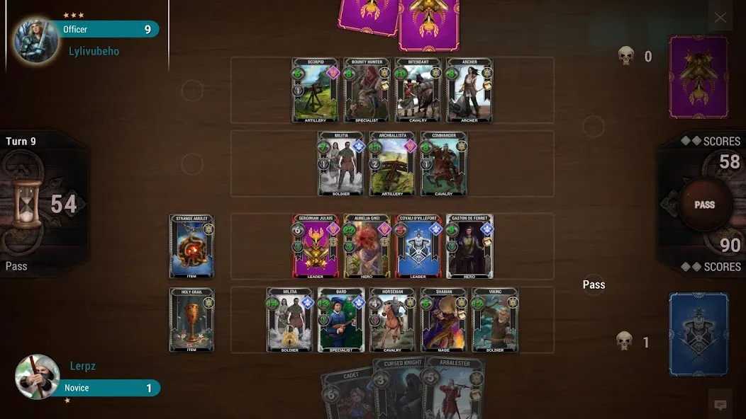 The Art of War: Card Game (Зе Арт оф Вор) [МОД Все открыто] APK Android Screenshot 5