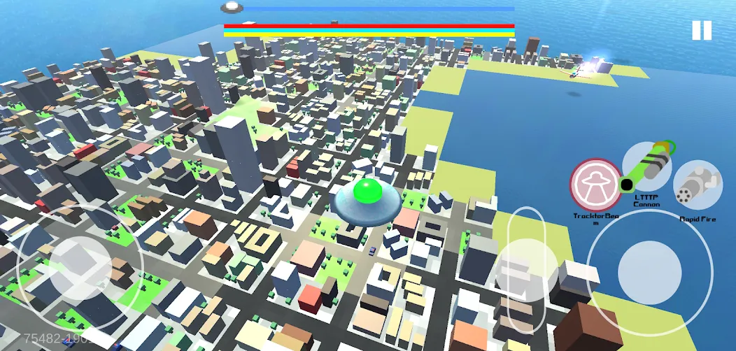 UFO ENEMY KNOWN (ЮФО ВРАГ ИЗВЕСТЕН) [МОД Много денег] APK Android Screenshot 2