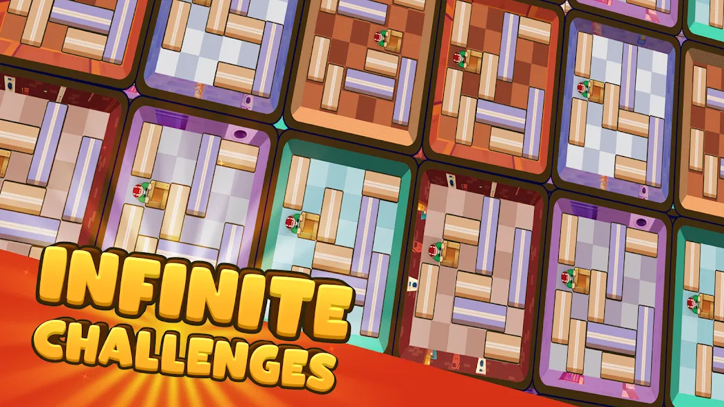 Push Box Out (Пуш Бокс Аут) [МОД Бесконечные монеты] APK Android Screenshot 5