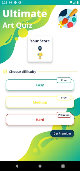 Ultimate Art Quiz (Ультимативная Викторина по искусству) [МОД Бесконечные монеты] APK Android Screenshot 2