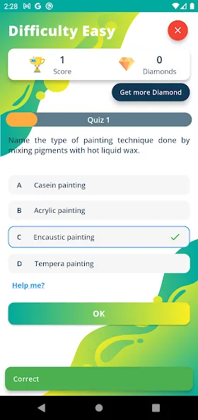 Ultimate Art Quiz (Ультимативная Викторина по искусству) [МОД Бесконечные монеты] APK Android Screenshot 4