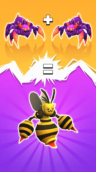 Merge Run Monster 3D Battle (Мердж Ран Покетмон 3Д Баттл) [МОД Все открыто] APK Android Screenshot 3