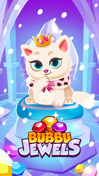 Bubbu Jewels - Merge Puzzle (Буббу Джуэлс) [МОД Все открыто] APK Android Screenshot 1