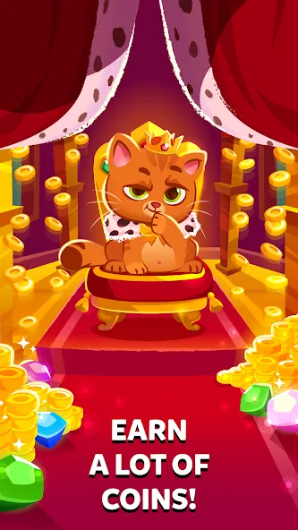 Bubbu Jewels - Merge Puzzle (Буббу Джуэлс) [МОД Все открыто] APK Android Screenshot 5