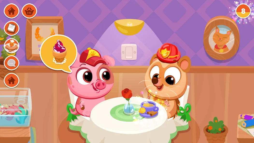 Bubbu Restaurant - My Cat Game (Буббу Ресторан) [МОД Меню] APK Android Screenshot 4