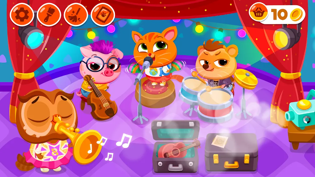 Bubbu School - My Virtual Pets (Буббу Скул) [МОД Бесконечные монеты] APK Android Screenshot 3