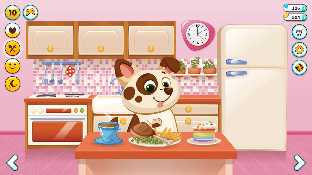 Duddu - My Virtual Pet Dog [МОД Mega Pack] APK Android Screenshot 3