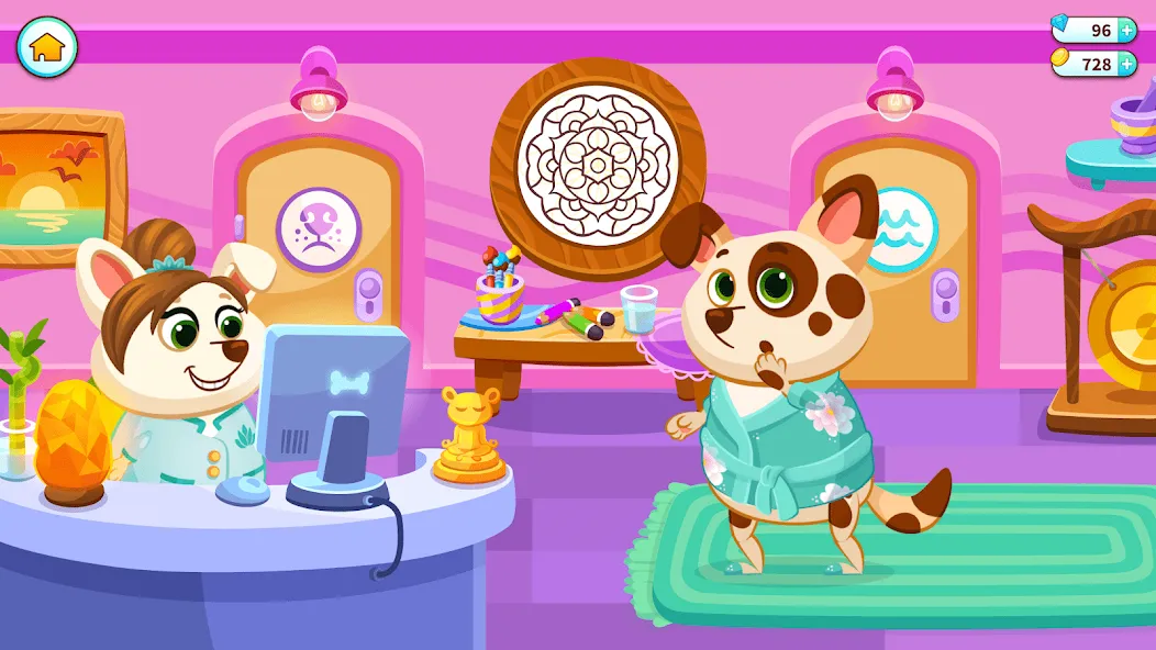 Duddu - My Virtual Pet Dog [МОД Mega Pack] APK Android Screenshot 5