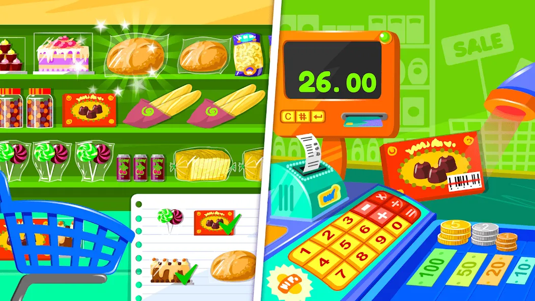 Supermarket Game 2 [МОД Меню] APK Android Screenshot 2