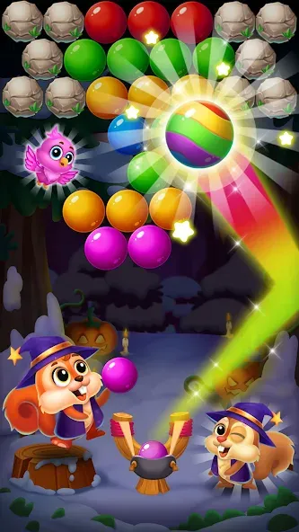 Bubble Shooter Rescue (Бабл Шутер Рескью) [МОД Premium] APK Android Screenshot 4