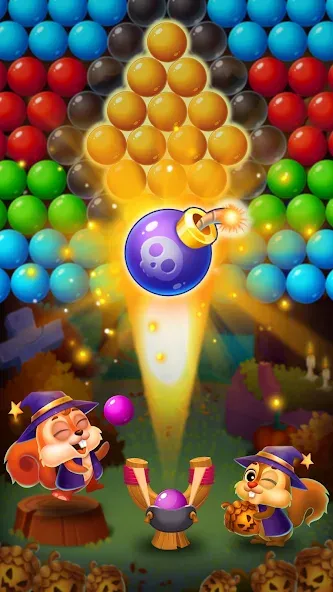 Bubble Shooter Rescue (Бабл Шутер Рескью) [МОД Premium] APK Android Screenshot 5