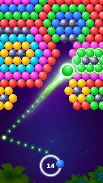 Bubble Shooter Tale: Ball Game (Бабл Шутер Тейл) [МОД Unlocked] APK Android Screenshot 3