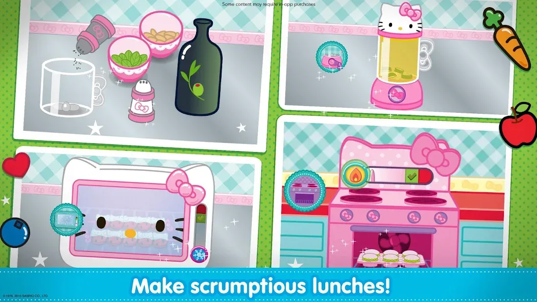 Hello Kitty Lunchbox [МОД Много денег] APK Android Screenshot 2
