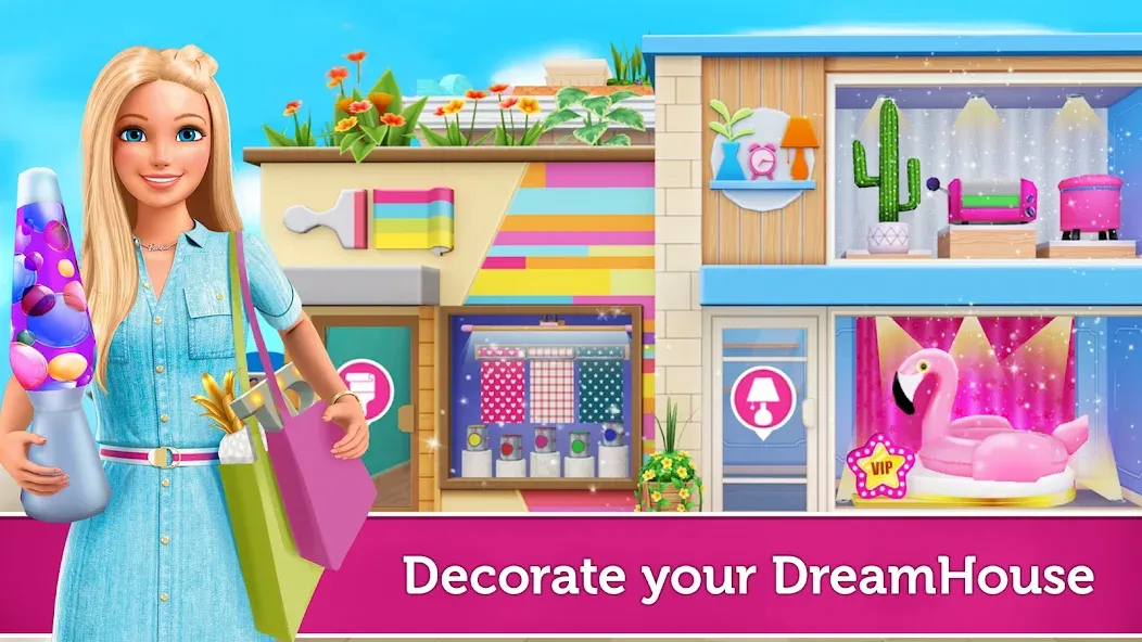 Barbie Dreamhouse Adventures (Барби Приключения в доме мечты) [МОД Меню] APK Android Screenshot 1