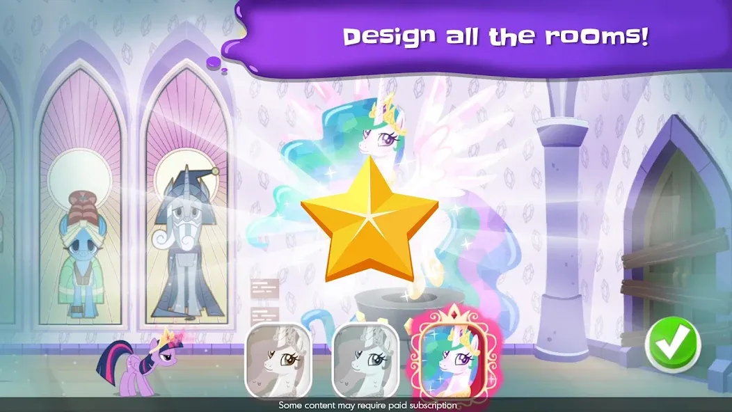 My Little Pony Color By Magic (Май Литл Пони) [МОД Меню] APK Android Screenshot 3