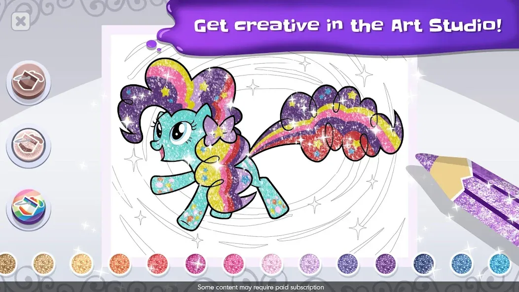 My Little Pony Color By Magic (Май Литл Пони) [МОД Меню] APK Android Screenshot 5