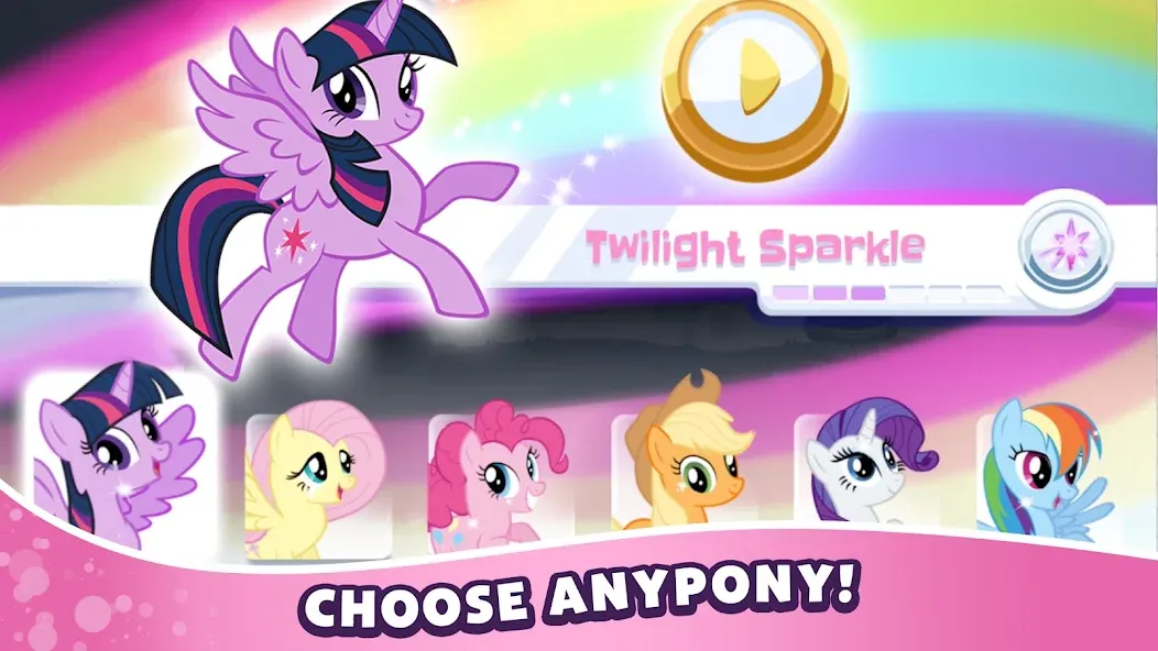 My Little Pony Rainbow Runners (Май Литл Пони) [МОД Unlocked] APK Android Screenshot 1