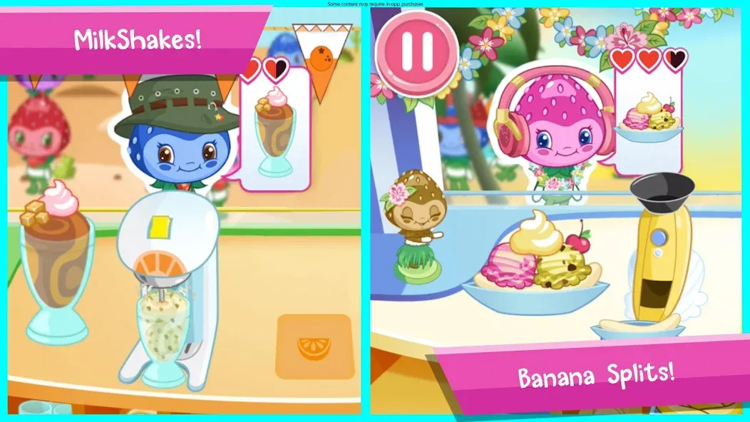 Strawberry Shortcake Ice Cream [МОД Premium] APK Android Screenshot 2