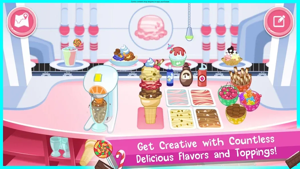 Strawberry Shortcake Ice Cream [МОД Premium] APK Android Screenshot 4