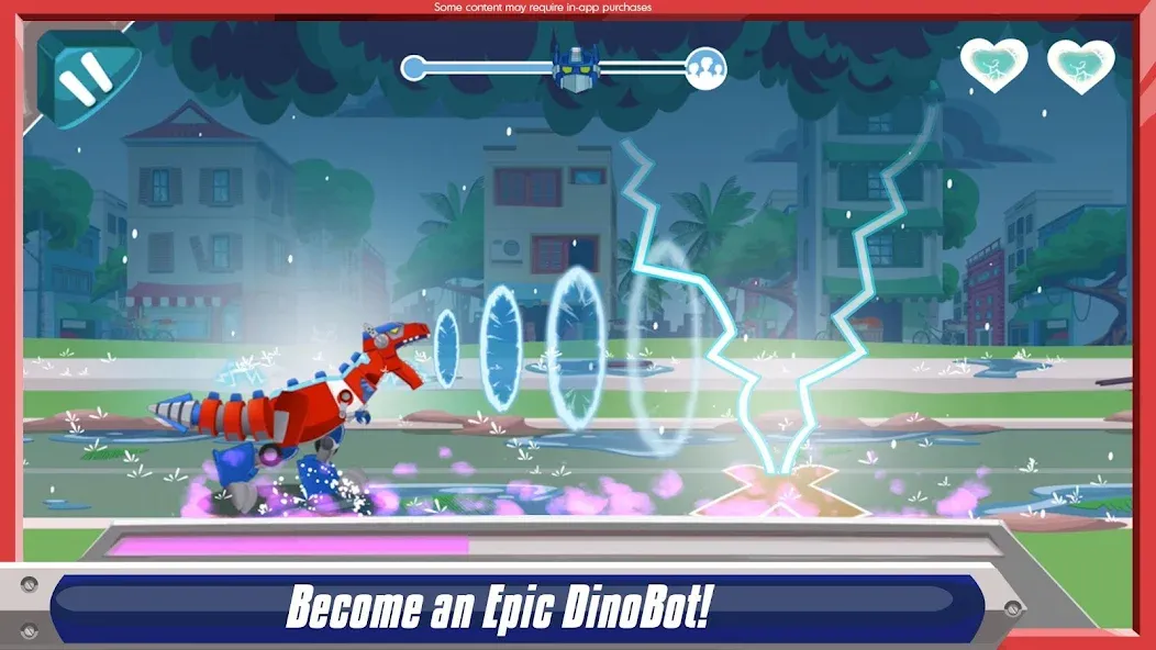 Transformers Rescue Bots: Dash (Трансформеры Боты спасатели) [МОД Бесконечные монеты] APK Android Screenshot 3