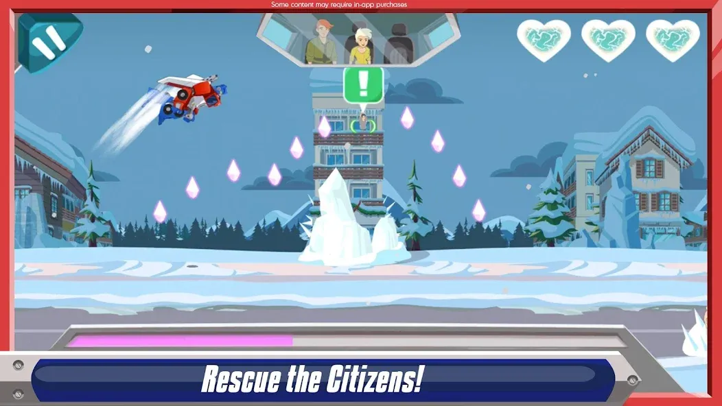 Transformers Rescue Bots: Dash (Трансформеры Боты спасатели) [МОД Бесконечные монеты] APK Android Screenshot 4
