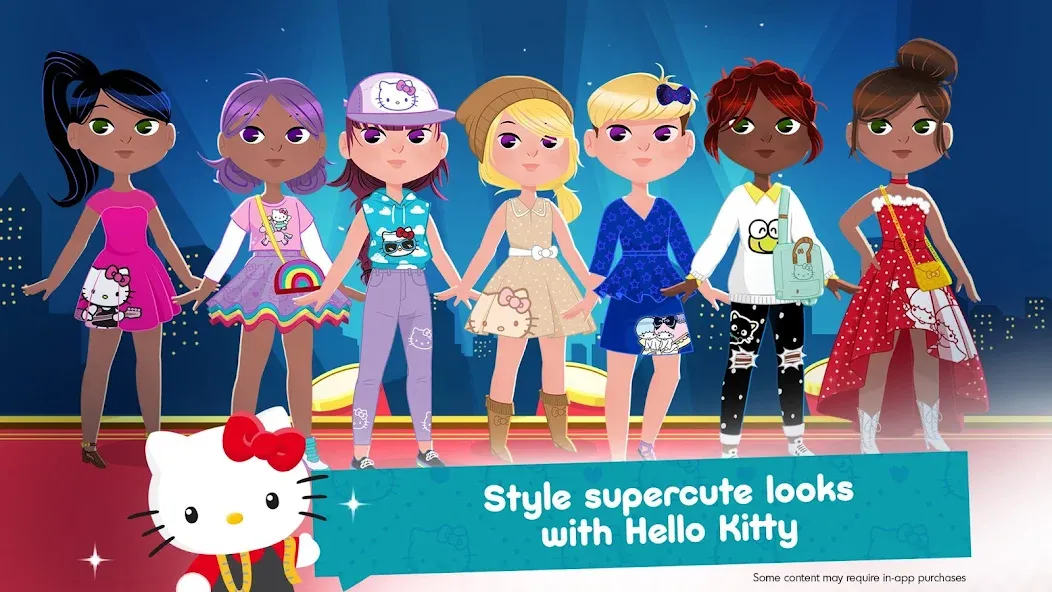 Hello Kitty Fashion Star [МОД Много денег] APK Android Screenshot 1