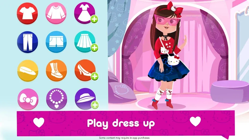 Hello Kitty Fashion Star [МОД Много денег] APK Android Screenshot 2