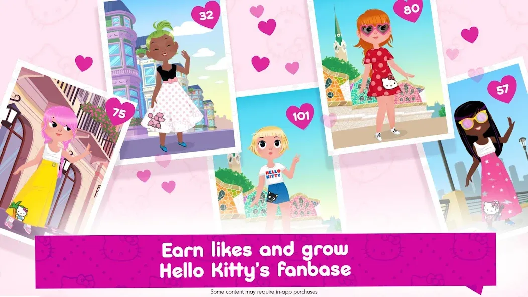 Hello Kitty Fashion Star [МОД Много денег] APK Android Screenshot 3