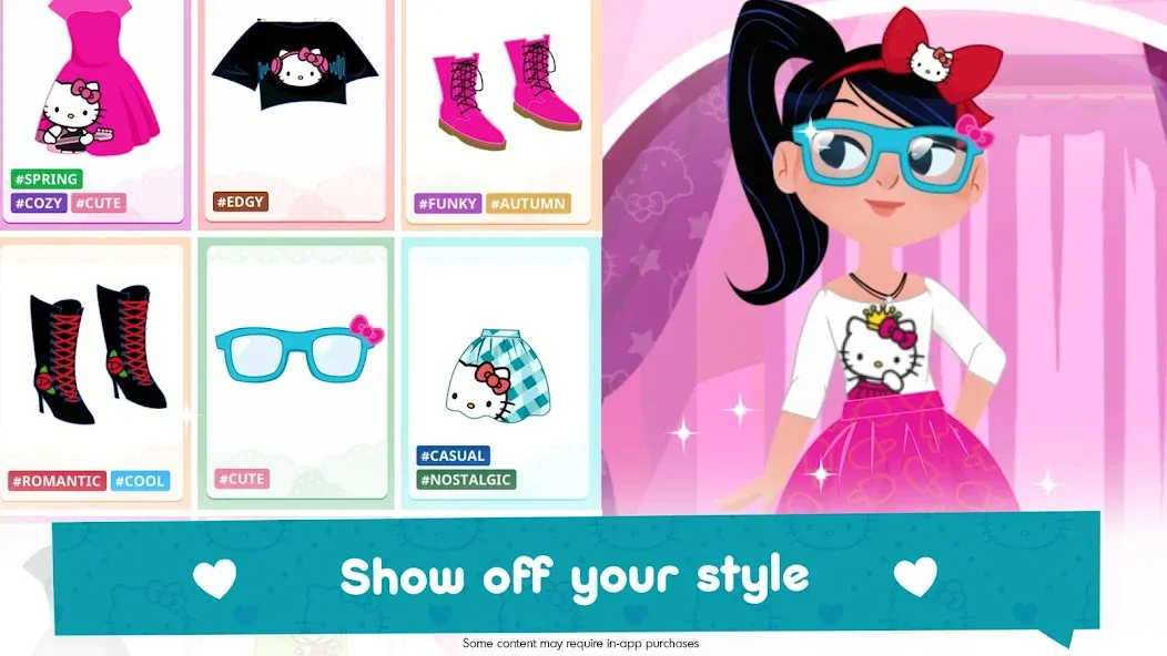 Hello Kitty Fashion Star [МОД Много денег] APK Android Screenshot 5