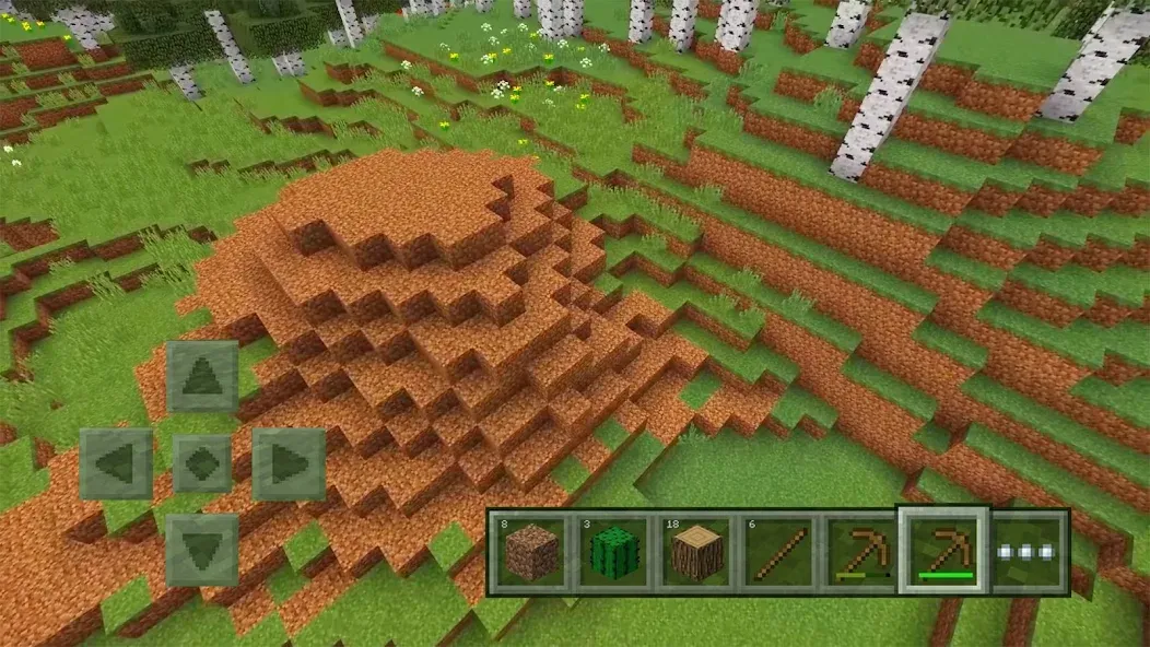 Craft World - Master Block 3D (Крафт Ворлд) [МОД Все открыто] APK Android Screenshot 2