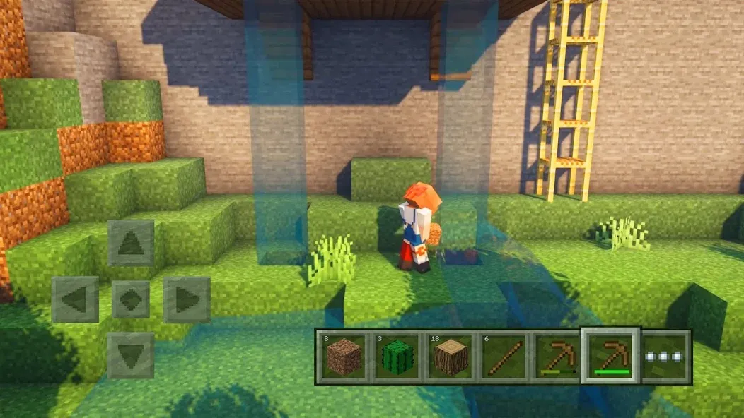 Craft World - Master Block 3D (Крафт Ворлд) [МОД Все открыто] APK Android Screenshot 4