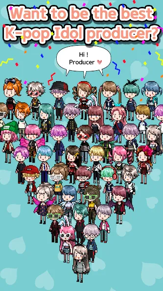 K-POP Idol Producer [МОД Unlocked] APK Android Screenshot 1