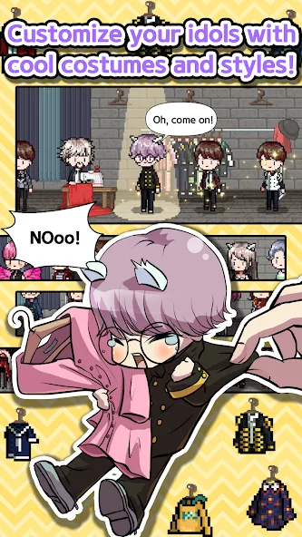 K-POP Idol Producer [МОД Unlocked] APK Android Screenshot 3