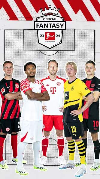 Bundesliga Fantasy Manager (Бундеслига Фэнтези Менеджер) [МОД Premium] APK Android Screenshot 1