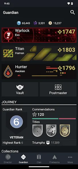 Destiny 2 Companion (Дестини 2 Спутник) [МОД Меню] APK Android Screenshot 4