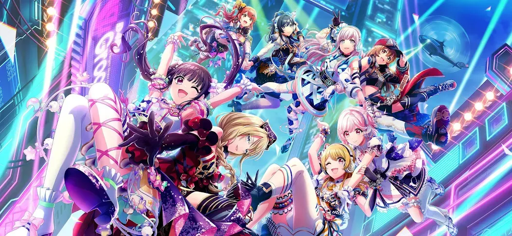 D4DJ Groovy Mix(グルミク) (Д4ДЖ Груви Микс) [МОД Unlocked] APK Android Screenshot 1