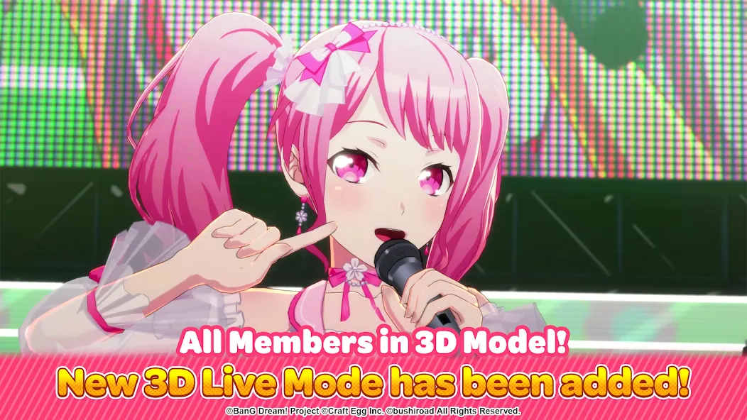 BanG Dream! Girls Band Party! [МОД Бесконечные монеты] APK Android Screenshot 1